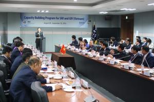 Tham gia khóa học tăng cường năng lực tại Hàn Quốc