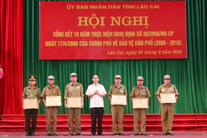 Lào Cai: Bảo vệ dân phố phát hiện, cung cấp gần 5.600 nguồn tin 