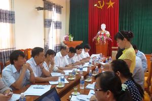 Thanh tra trách nhiệm thủ trưởng tại UBND huyện Thanh Thủy