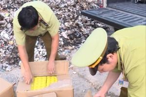 Gần 5.000 quả trứng gà nhập lậu bị tiêu hủy