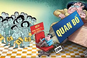'Chạy' chức quyền: Phong bì lớn, va-li nhỏ