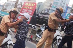 Hà Nội: Đối tượng đấm cảnh sát giao thông bị nghi nhiễm HIV