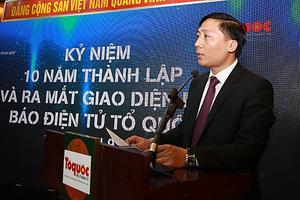 Báo điện tử Tổ Quốc kỷ niệm 10 năm thành lập và ra mắt giao diện mới