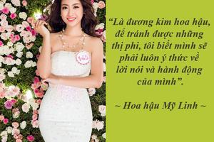  Phát ngôn của các tân Hoa hậu, Á hậu gây chú ý nhất tuần