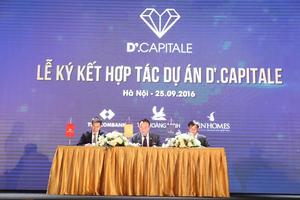 Tân Hoàng Minh Group -  Vingroup -Techcombank hợp tác triển khai Dự án D’.Capitale