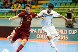 Đội tuyển Việt Nam ngẩng cao đầu chia tay FIFA Futsal World Cup