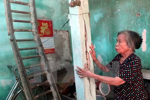 Nhà sắp đổ không được sửa vì nằm trong quy hoạch treo 10 năm