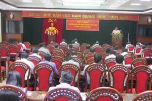Bồi dưỡng nghiệp vụ nội chính và phòng, chống tham nhũng