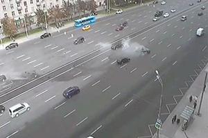    Siêu xe của Putin bị đâm, tài xế chết tại chỗ