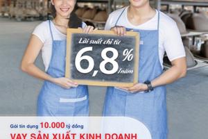 Vay kinh doanh với lãi suất hấp dẫn từ BIDV