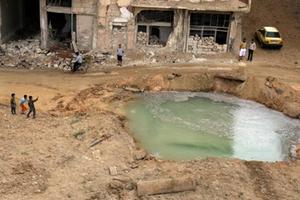 Hai triệu người Syria ở Aleppo không có nước sinh hoạt
