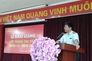 Khai giảng lớp thanh tra viên K14/2016