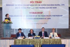 Tác động của Hiệp định TPP đối với pháp luật môi trường Việt Nam