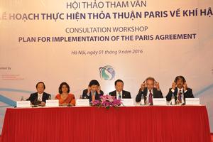 Việt Nam cam kết nhanh chóng triển khai Thoả thuận Paris về BĐKH