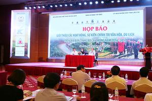 Họp báo về Ngày hội các dân tộc vùng Tây Bắc 