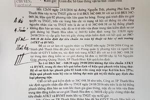 Phanh xe ô tô không đảm bảo khi tham gia giao thông