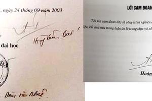Vụ sao chép luận án tiến sỹ: Cuốn nào được Bộ GD&ĐT sử dụng làm căn cứ kết luận?