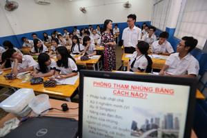 Tăng cường thanh tra, kiểm tra việc đưa nội dung PCTN vào giảng dạy 