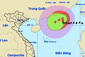 Bão số 6 làm đau đầu các cơ quan dự báo