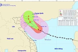 Bão số 7 có thể gây mưa lớn ở Hà Nội