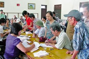 Có cán bộ xã chưa đến tuổi hưu đã chết