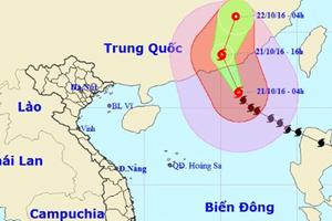 Bão số 8 giật cấp 16 tiến nhanh về Trung Quốc