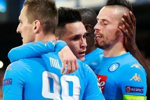 Napoli sắp lập kỳ tích "vô tiền khoáng hậu" ở Champions League