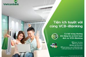 Hàng nghìn quà tặng hấp dẫn từ chương trình khuyến mại của VCB