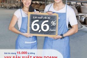 Vay kinh doanh với lãi suất hấp dẫn từ BIDV  