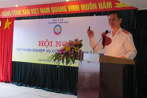 Tập huấn nghiệp vụ thanh tra y tế