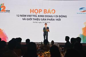 Viettel ra mắt hàng loạt dịch vụ mới nhân kỷ niệm 12 năm kinh doanh di động
