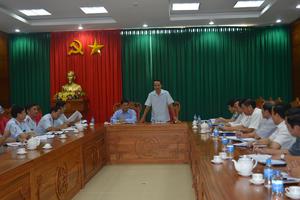 Phó Tổng Thanh tra Nguyễn Văn Thanh làm việc với tỉnh Đắk Lắk