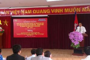 Khai giảng lớp bồi dưỡng nghiệp vụ thanh tra cho Campuchia