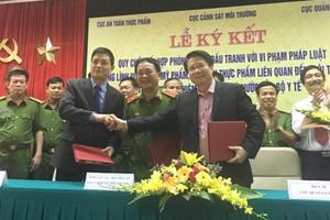 Phối hợp đấu tranh với vi phạm trong lĩnh vực dược, mỹ phẩm và an toàn thực phẩm