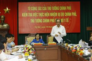 Bộ Y tế đã hoàn thành 33 nhiệm vụ được giao