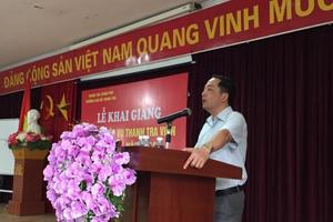 Khai giảng lớp thanh tra viên K15/2016