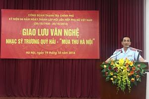 Thanh tra Chính phủ kỷ niệm Ngày Thành lập Hội Liên hiệp Phụ nữ Việt Nam