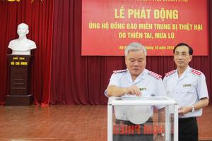 Thanh tra Chính phủ phát động ủng hộ đồng bào miền Trung