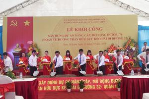 Gần 265 tỷ đồng nâng cấp, mở rộng đường 70