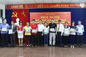 Lào Cai: Tiếp nhận 1.336 đơn vị máu