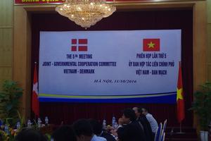 Phiên họp thứ 5 của Ủy ban Hợp tác liên Chính phủ Việt Nam - Đan Mạch