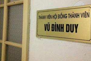Ông Vũ Đình Duy gửi 3 đơn cáo ốm trước khi mất liên lạc