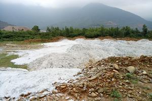 Đổ 30 tấn chất thải chưa qua xử lý ra môi trường