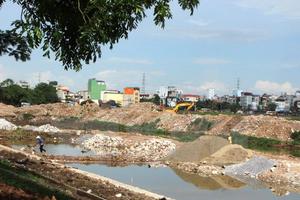 Phó Thủ tướng Vũ Đức Đam tham gia dọn rác tại hồ Linh Đàm