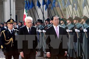 Chủ tịch nước Trần Đại Quang dự Diễn đàn Doanh nghiệp Việt Nam-Italy