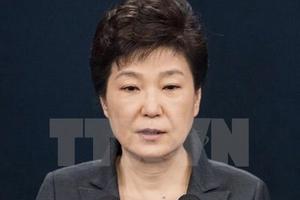 Tổng thống Hàn Quốc Park Geun-hye xin từ bỏ quyền lực