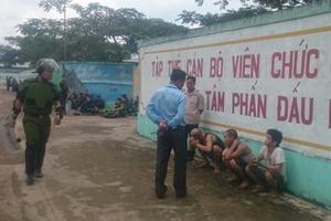 Đã bắt hơn 30 học viên cai nghiện đập phá trại, trốn ra ngoài
