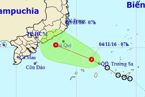 KHẨN CẤP ứng phó lũ lụt nghiêm trọng và áp thấp nhiệt đới