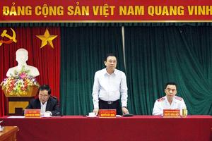 Phó Tổng Thanh tra Nguyễn Đức Hạnh tiếp dân định kỳ
