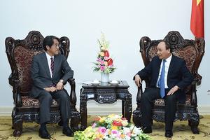 Thủ tướng Nguyễn Xuân Phúc tiếp đại sứ Nhật Bản